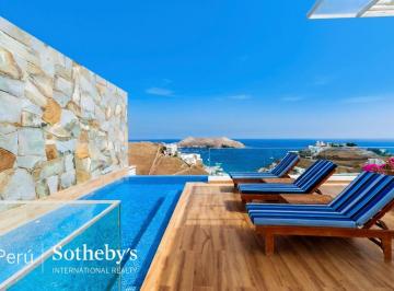 Casa de playa de 6 habitaciones, Lima · Elegante y Moderna Casa con Vista Al Mar y Piscina en El Solicitado Club Náutico Poseidón, Pucusana