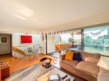Departamento de 3 habitaciones, Lima · Penthouse en Alquiler con Piscina