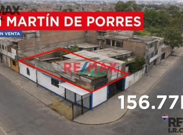 Terreno / Lote · 156m² · Casa en Venta Como Terreno en San Martín de Porres de 156.77 m² Frente a La Uni