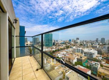 Departamento · 152m² · 3 Dormitorios · 1 Estacionamiento · Flat con Vista Panorámica con 02 Balcones y 01 Cochera | Parque Interno y Piscina