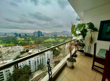 Departamento · 268m² · 3 Dormitorios · 3 Estacionamientos · Venta de Departamento en Surco | Cerros de Camacho | Piso 14 con Vista Panorámica Al Golf Los Inkas