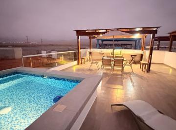 Casa · 102m² · 3 Dormitorios · Venta Casa de Playa en Mikonos – Asia con Piscina Privada y Terraza - ¡No Paga Alcabala!