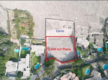Terreno / Lote · 2600m² · Venta Terreno Para Condominio de 2 o 3 Casas, La Planicie Primera Etapa, La Molina