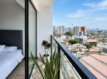 Departamento de 1 habitación, Lima · Barranco - Alquiló Loft Amoblado Av Grau S/2,100
