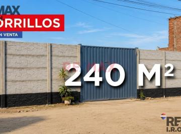 Terreno / Lote · 240m² · Terreno en Venta en Chorrillos 240 m² con Doble Frente Ideal Para Proyecto Inmobiliario