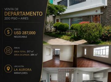 Departamento de 4 habitaciones, Lima · Amplio Dpto en Venta - Aurora Oportunidad