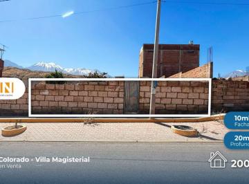 Terreno / Lote , Arequipa · Venta de Terreno Villa Magisterial