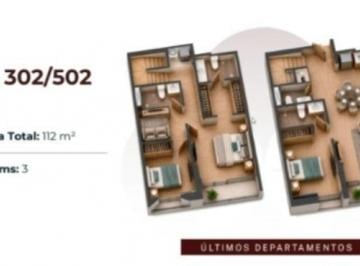 Departamento · 112m² · 3 Dormitorios · 1 Estacionamiento · Duplex Penthouse en Venta Frente a Parque - Vista Alegre