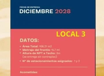 Local comercial , Lima · Locales en Venta, Av Tingo Maria
