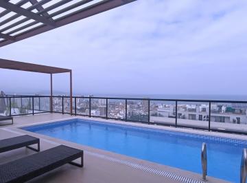 Piscina · Departamento de Estreno en Alquiler | 1 Dormitorio + Cochera | San Miguel