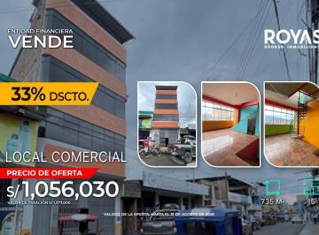 Local comercial · 654m² · 17 Dormitorios · Entidad Financiera Vende Local Comercial en Moyobamba