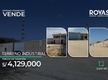 Terreno / Lote · 127m² · Entidad Financiera Vende Terreno Industrial Cercado en Veintiséis de Octubre - Piura - 1300