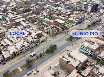 Terreno / Lote · 160m² · 6 Dormitorios · 2 Estacionamientos · Oportunidad 263 m² Av Túpac Amaru | 2 Cdras Municipal Carabayllo Alto Flujo Peatonal y Vehicular