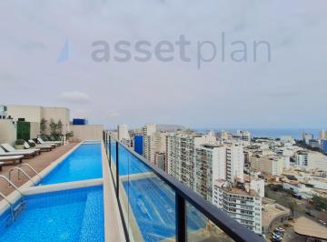 Departamento de 1 habitación, Lima · Alquiler de Departamento a Estrenar 1 Dormitorio + Cochera en Miraflores