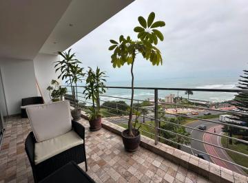 Departamento de 3 habitaciones, Lima · Alquiler de Departamento en Malecon de Miraflores