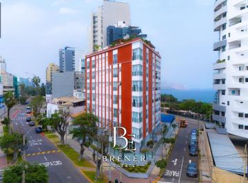 Departamento · 127m² · 2 Dormitorios · 2 Estacionamientos · Dpto Amoblado con Balcón a 2 Cuadras del Malecón - Miraflores