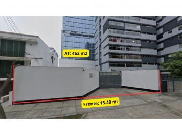 Terreno / Lote , Lima · Terreno Comercial en Alquiler de 462 m² con un Frente de 15.40 Ml en Calle Blondet, San Isidro.