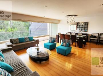 Departamento · 350m² · 3 Dormitorios · 2 Estacionamientos · Exclusiva Dúplex en San Borja con Vista Al Pentagonito