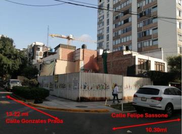 Terreno / Lote en Venta  Barranco · Venta Terreno en Esquina Barranco 136 m² $295,000