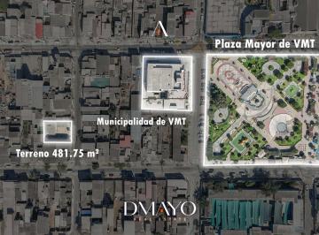 Terreno / Lote · 481m² · Vendo Terreno a Espaldas de La Muni Vmt
