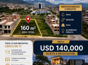 Terreno / Lote , Huánuco · Precio Sujeto a Negiciación/trato Directo con Dueños