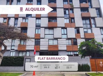 Departamento · 69m² · 2 Dormitorios · 2 Estacionamientos · Alquiler Departamento en Barranco 2 Dorm. 2 Estacionamientos