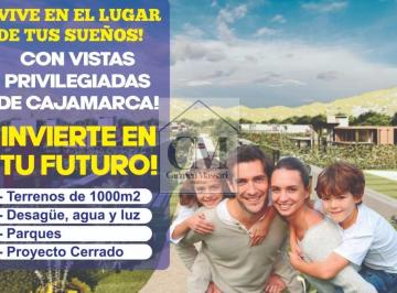 Terreno / Lote · 1000m² · Venta Lote 3 - Cajamarca