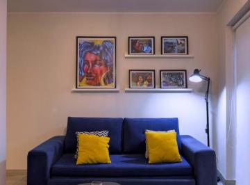 Departamento de 1 habitación, Lima · Depa Urbano Amoblado en Barranco | 38 m² · 1 Dorm · Listo Para Rentar