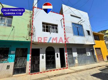Casa · 110m² · 4 Dormitorios · Casa en Venta en Centro de chiclayo.(G. Yalico)