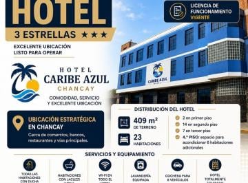Hotel de 23 habitaciones, Huaral · Hotel en Alquiler en Chancay – 23 Habitaciones - 3 Estrellas