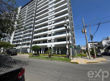 Departamento · 107m² · 2 Dormitorios · 1 Estacionamiento · Alquiler Departamento Lince Frente Parque Castilla 2 Dorm., Cuarto Servicio y Area de Estudio
