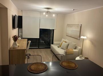 sala con balcon exterior · Estreno Amoblado D Lujo - Balcon Vista Exterior · 1 Dorm · Gas Natural