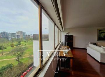 Departamento de 3 habitaciones, Lima · Alquilo Lindo Departamento Amoblado y Equipado de 230 m con Vista Al Golf, San Isidro