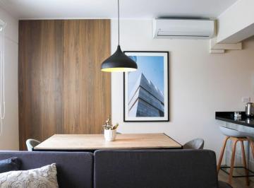 Departamento de 2 habitaciones, Lima · Exclusivo Depa con Terrazón en San Isidro | 155 m² Totales · 2 Dorm · Amoblado + Cochera