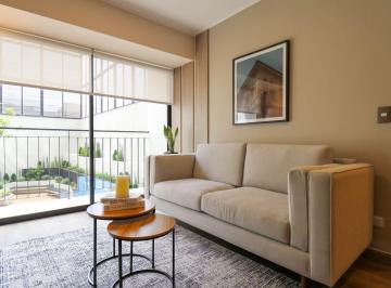 Departamento de 1 habitación, Lima · Depa de Diseño en Miraflores | 42 m² · 1 Dorm · Amoblado · Ideal Inversión