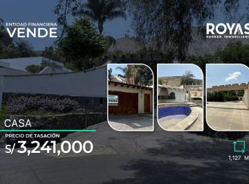 Terreno / Lote · 368m² · 3 Dormitorios · 2 Estacionamientos · Vive en La Planicie | Se Vende Terreno con Casa con Piscina, Jardín - Gran Potencial