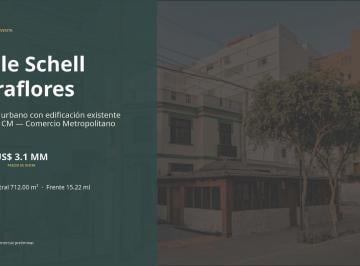 Local comercial · 490m² · Terreno/local en Calle Schell Miraflores