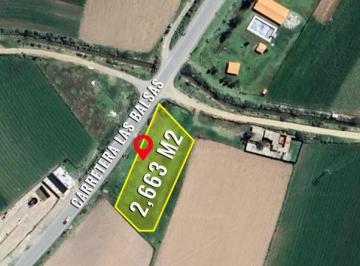 Terreno / Lote , Concepción · Se Vende Terreno de 2663 m² en Plena Carretera Las Balsas – Concepción