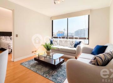sala comedor · Venta Departamento 1 Dormitorio 41 m² Miraflores con Piscina y Areas Comunes