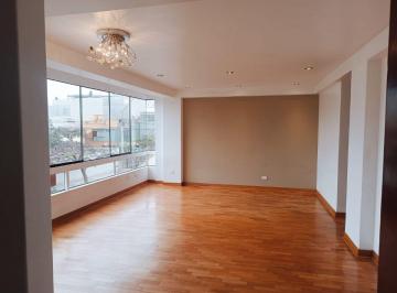 Departamento de 3 habitaciones, Lima · Alquilo Flat en Miraflores/116 M²/cochera/edificio Frente a Parque