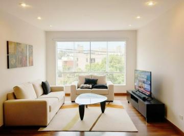 Departamento de 3 habitaciones, Lima · Duplex Miraflores 2 de Mayo | Piso 21 Cochera Privada 3b