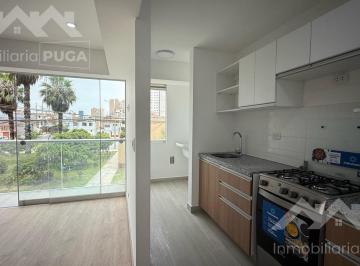 Departamento · 64m² · 2 Dormitorios · 1 Estacionamiento · Venta de Departamentos de Estreno con Vista Lateral Al Mar en San Miguel