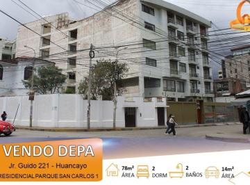 Departamento de 2 habitaciones, Huancayo · Vendo Departamento de 78.60 m² Cerca Al Mall Plaza de Huancayo