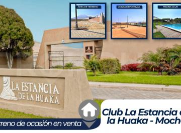 Terreno / Lote , Trujillo · La Estancia de La Huaka, Moche - Terreno Frente a Parque – en Exclusivo Club House