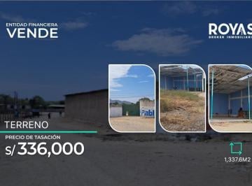 Terreno / Lote · 1337m² · Entidad Financiera Vende Terreno Urbano Cercado en Lainas - Morropon - Piura - 1285