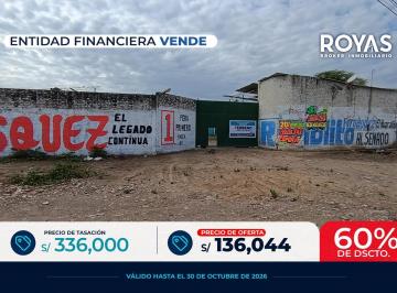 Terreno / Lote · 1337m² · Entidad Financiera Vende Terreno Urbano Cercado en Lainas - Morropon - Piura - 1285