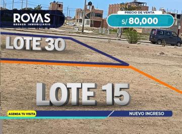 Terreno / Lote · 90m² · Se Vende Terreno Residencial en La Ensenada de Chiclayo - IV Etapa - Pimentel - 1277