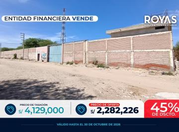 Terreno / Lote · 127m² · Entidad Financiera Vende Terreno Industrial Cercado en Veintiséis de Octubre - Piura - 1300