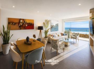 Departamento de 3 habitaciones, Lima · Exclusivo Flat de 142 m² en Primera Fila y con Vista Espectacular Al Mar, Playa Señoritas
