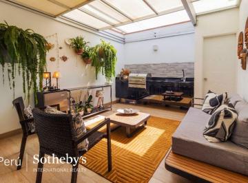 Departamento de 3 habitaciones, Lima · Moderno y Cálido Penthouse Dúplex con Linda Terraza y Excelente Iluminación Natural, Miraflores